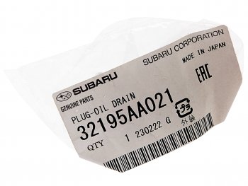 619 р. Пробка сливная SUBARU картера масляного OE SUBARU 32195aa021  с доставкой в г. Кемерово. Увеличить фотографию 3