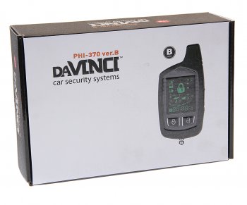 4 099 р. Сигнализация DAVINCI DAVINCI phi-370 ver b DAVINCI phi-370 ver b  с доставкой в г. Кемерово. Увеличить фотографию 4