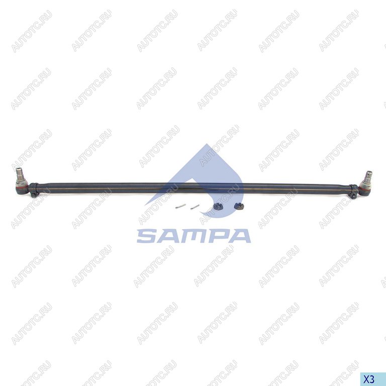 8 249 р. Тяга рулевая MERCEDES Actros поперечная L=1664мм SAMPA SAMPA 097.615-01  с доставкой в г. Кемерово
