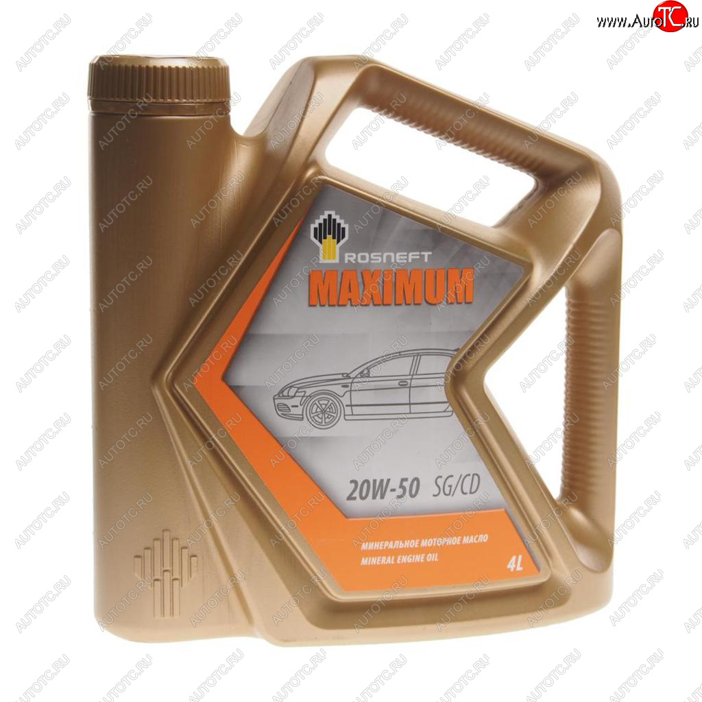 1 169 р. Масло моторное MAXIMUM 20W50 SG/CD мин.4л РОСНЕФТЬ РОСНЕФТЬ 40814542 РОСНЕФТЬ 40814542  с доставкой в г. Кемерово