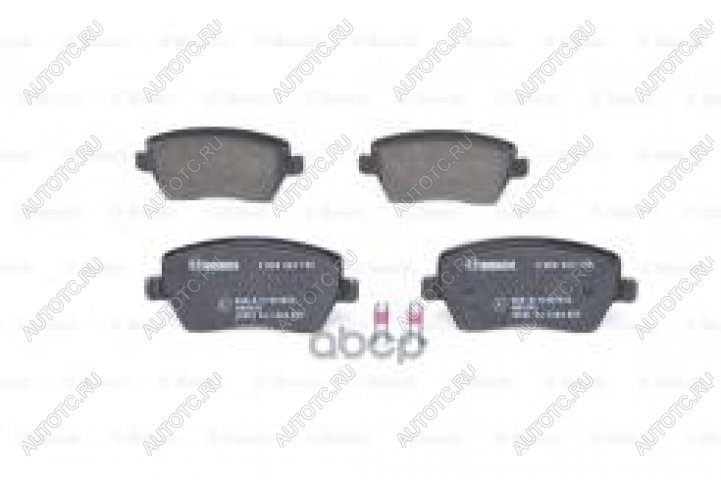 2 499 р. Колодки тормозные передние (4шт.) BOSCH  Nissan Micra  K11 (1992-2003), Nissan Note  1 (2004-2013), Renault Clio ( C57,  B57,  CB,  BB,  KR,  CR,  BR) (1990-2013), Renault Logan  1 (2004-2016), Лада Веста  2180 (2015-2025), Лада Ларгус (2012-2025)  с доставкой в г. Кемерово