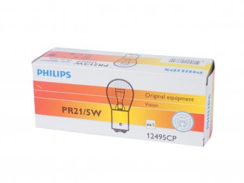399 р. Лампа 12V PR215W BAW15d PHILIPS PHILIPS 12495cp  с доставкой в г. Кемерово. Увеличить фотографию 2