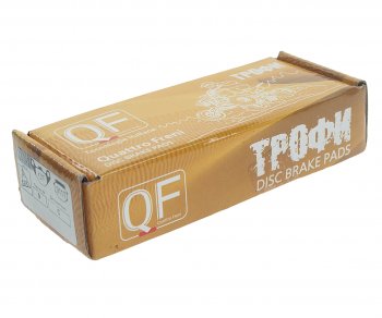 1 149 р. Колодки тормозные мото CF STELS передниезадние (2шт.) ТРОФИ QUATTRO FRENI QUATTRO FRENI qf911t  с доставкой в г. Кемерово. Увеличить фотографию 3