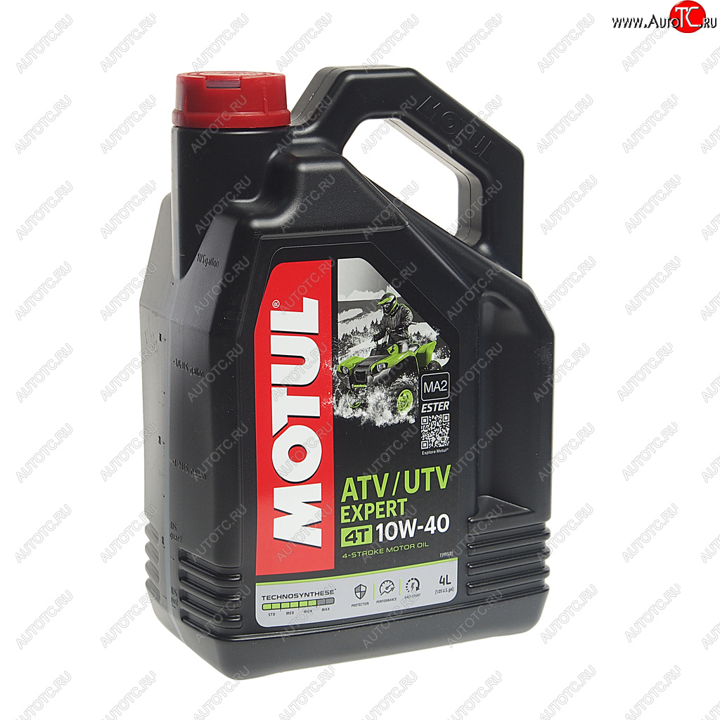 4 999 р. Масло моторное для 4-х тактных двигателей ATV-UTV EXPERT 4T 10W40 п/синт.4л MOTUL MOTUL 105939 MOTUL 105939  с доставкой в г. Кемерово
