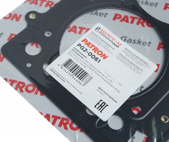 1 069 р. Прокладка головки блока RENAULT Clio,Kangoo,Logan,Megane (K4M,K4J) PATRON PATRON pg2-0061  с доставкой в г. Кемерово. Увеличить фотографию 2