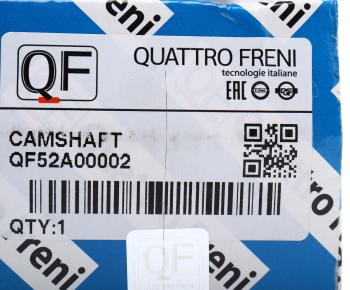6 649 р. Вал распределительный CHEVROLET Cruze (09-) (1.6),Aveo (03-) (1.6) QUATTRO FRENI QUATTRO FRENI qf52a00002  с доставкой в г. Кемерово. Увеличить фотографию 4