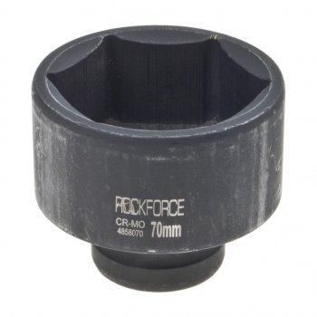 2 799 р. Головка торцевая 1 70мм ударная L=90мм ROCKFORCE ROCKFORCE rf-4858070  с доставкой в г. Кемерово. Увеличить фотографию 1