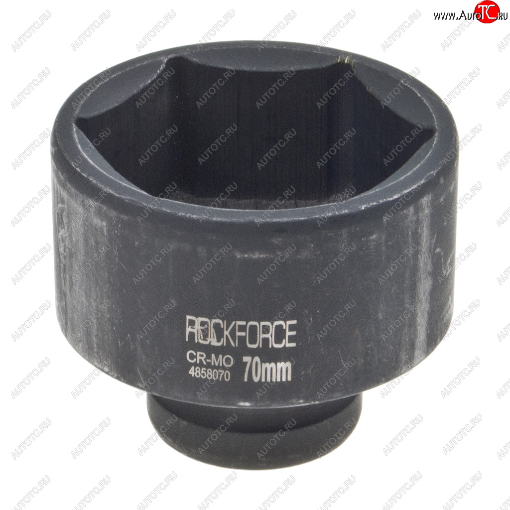2 799 р. Головка торцевая 1 70мм ударная L=90мм ROCKFORCE ROCKFORCE rf-4858070  с доставкой в г. Кемерово
