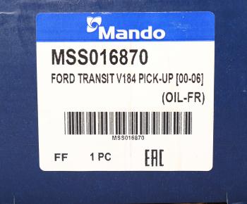 2 499 р. Амортизатор FORD Transit (00-06) задний левый/правый масляный MANDO MANDO mss016870 MANDO mss016870  с доставкой в г. Кемерово. Увеличить фотографию 4