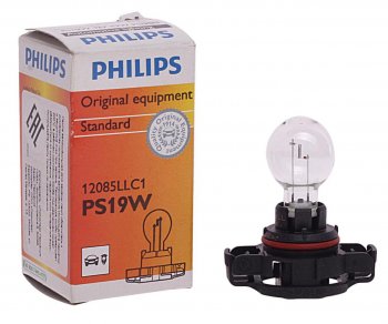 1 399 р. Лампа 12V PS19W PG20-1 Long Life PHILIPS PHILIPS 12085llc1  с доставкой в г. Кемерово. Увеличить фотографию 1