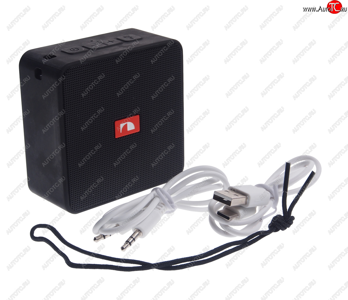 2 099 р. Колонка беспроводная bluetooth NAKAMICHI NAKAMICHI cubebox blk  с доставкой в г. Кемерово