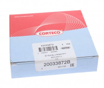 2 389 р. Сальник коленвала VW Touareg (03-),Golf (10-),Jetta (05-) задний CORTECO CORTECO 20033872b  с доставкой в г. Кемерово. Увеличить фотографию 3