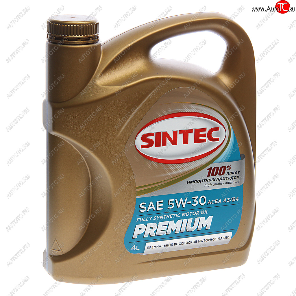 2 499 р. Масло моторное PREMIUM ACEA SL/CF 5W30 синт.4л SINTEC SINTEC 801969 SINTEC 801969  с доставкой в г. Кемерово