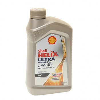 2 189 р. Масло моторное HELIX ULTRA PROFESSIONAL AV 5W40 синт.1л SHELL SHELL 550046359  с доставкой в г. Кемерово. Увеличить фотографию 1