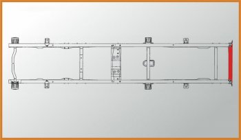 2 689 р. Поперечина ГАЗ-3302 №6 рамы под фаркоп АЗГ АЗГ 3302-2801198  с доставкой в г. Кемерово. Увеличить фотографию 2