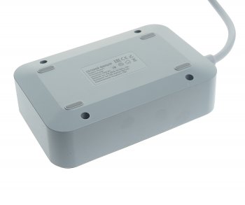 1 569 р. Фильтр сетевой 2м 10А 2500Вт 3 гнезда+ 6 USB с заземлением черный TFN TFN tfn-power7bk  с доставкой в г. Кемерово. Увеличить фотографию 3