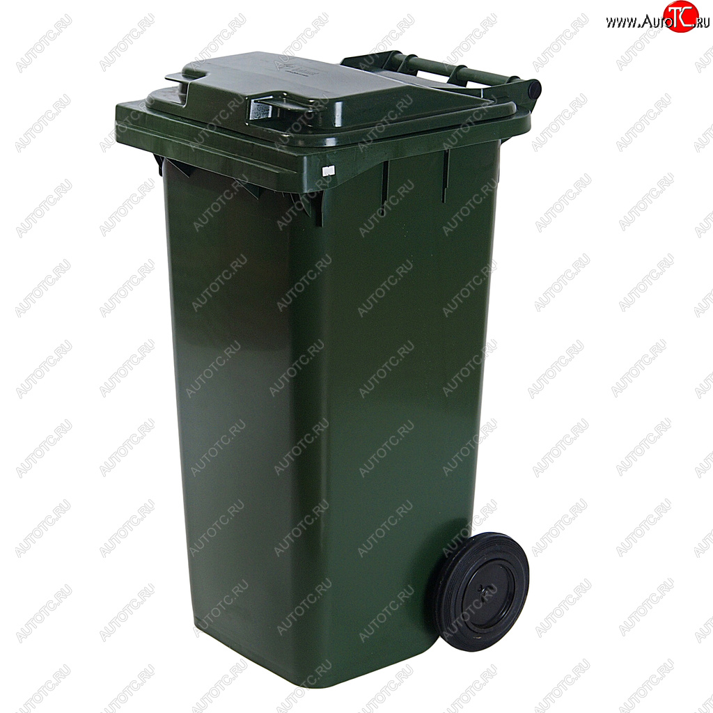 3 299 р. Контейнер мусорный 120л на колесах темно-зеленый 23.C29 IPLAST IPLAST ip-551601  с доставкой в г. Кемерово