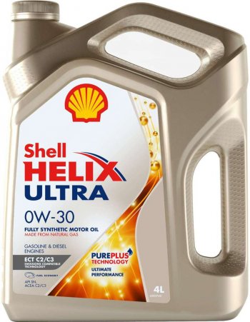 6 599 р. Масло моторное HELIX ULTRA ECT 0W30 C2/C3/SN синт.4л SHELL SHELL 550046375 SHELL 550046375  с доставкой в г. Кемерово. Увеличить фотографию 1