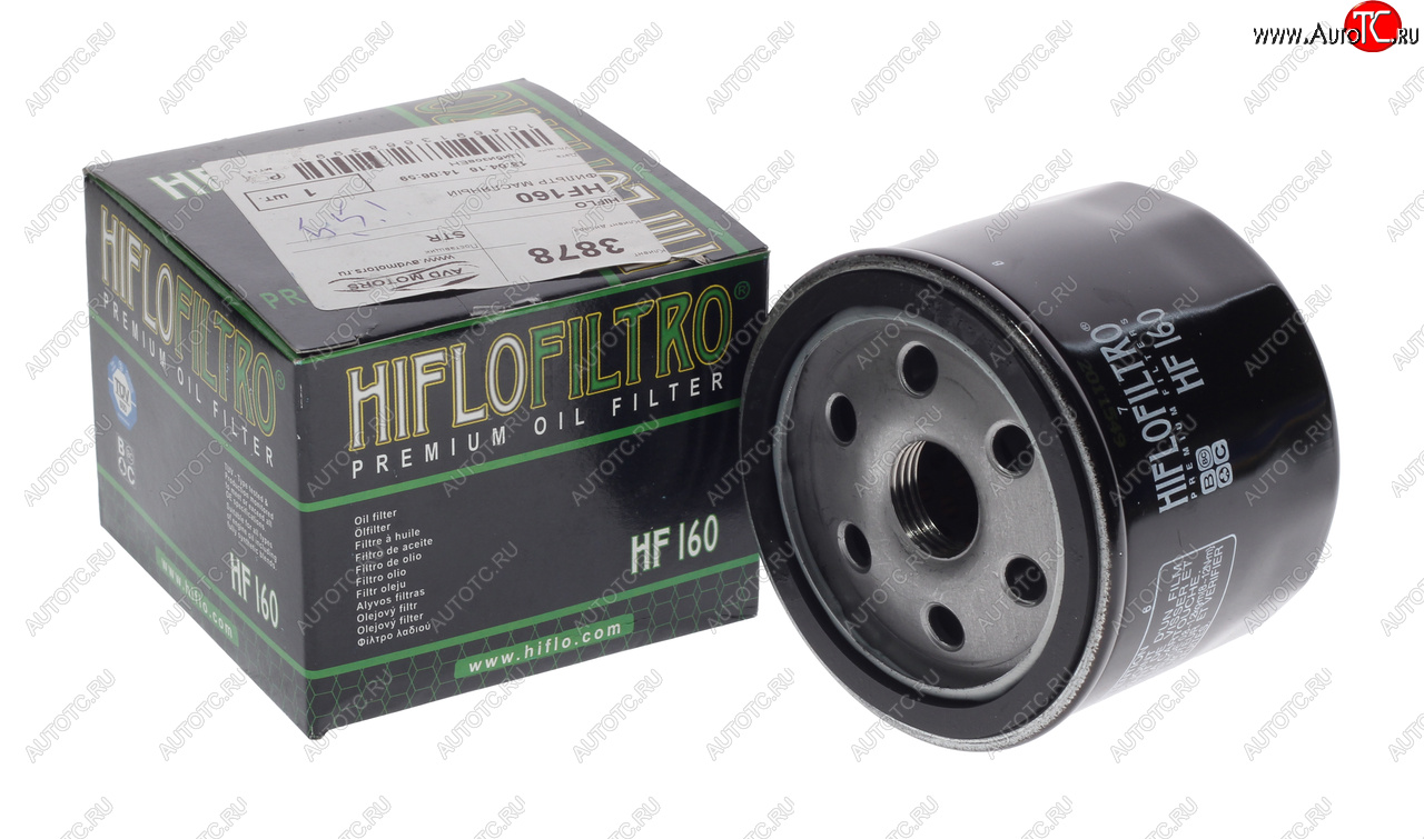 1 229 р. Фильтр масляный мото BMW HUSQVARNA HIFLO FILTRO HIFLO FILTRO hf160  с доставкой в г. Кемерово