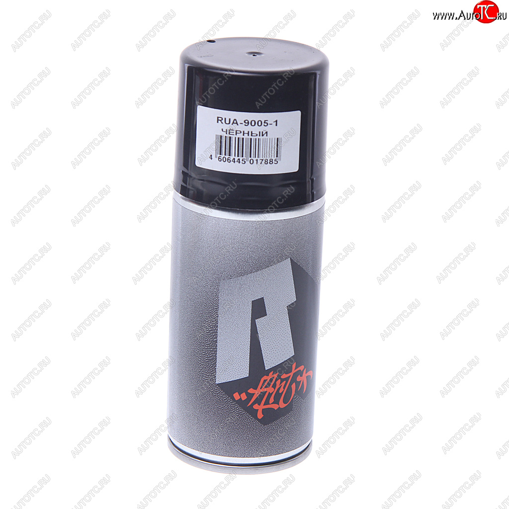 265 р. Краска для граффити черная 210мл Rush Art KUDO KUDO rua-9005.1 KUDO rua-9005.1  с доставкой в г. Кемерово