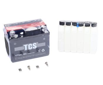 1 699 р. Аккумулятор TCS AGM 4Ач TCS 6ст4 ytx4l-bs  с доставкой в г. Кемерово. Увеличить фотографию 1