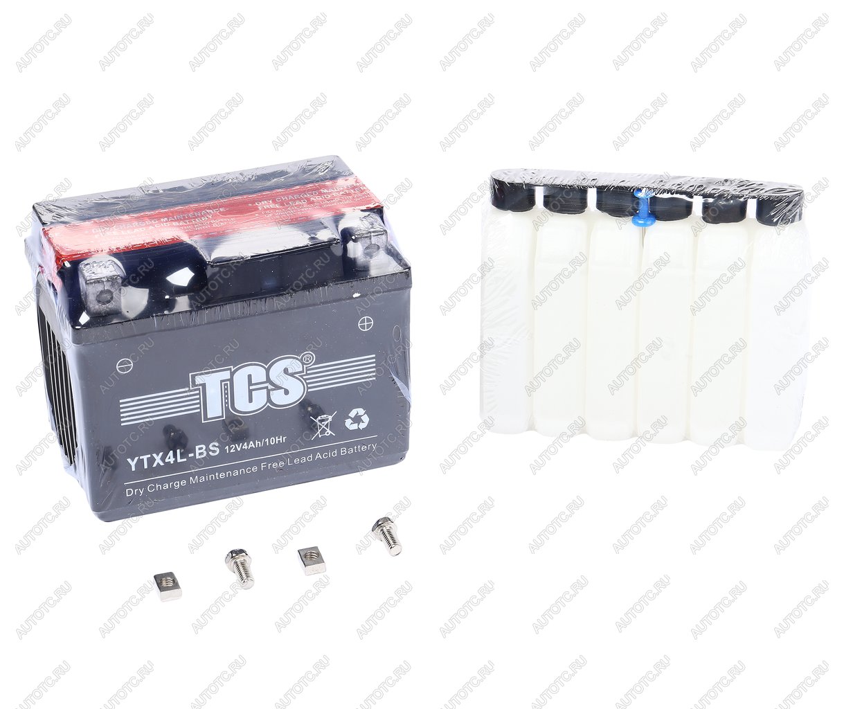 1 699 р. Аккумулятор TCS AGM 4Ач TCS 6ст4 ytx4l-bs  с доставкой в г. Кемерово