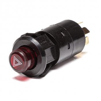268 р. Выключатель аварийной сигнализации 12V AVTOELECTRICA AVTOELECTRICA 24.3710 ае  с доставкой в г. Кемерово. Увеличить фотографию 1