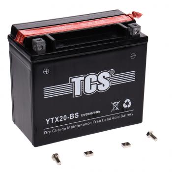 7 299 р. Аккумулятор TCS AGM 20Ач TCS 6ст20 ytx20-bs  с доставкой в г. Кемерово. Увеличить фотографию 2
