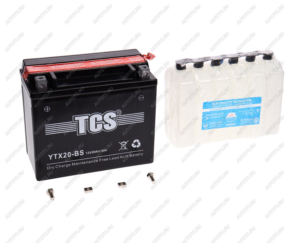 7 299 р. Аккумулятор TCS AGM 20Ач TCS 6ст20 ytx20-bs  с доставкой в г. Кемерово