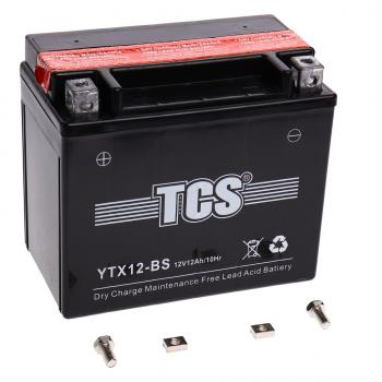 3 499 р. Аккумулятор TCS AGM 12Ач TCS 6ст12 ytx12-bs  с доставкой в г. Кемерово. Увеличить фотографию 2