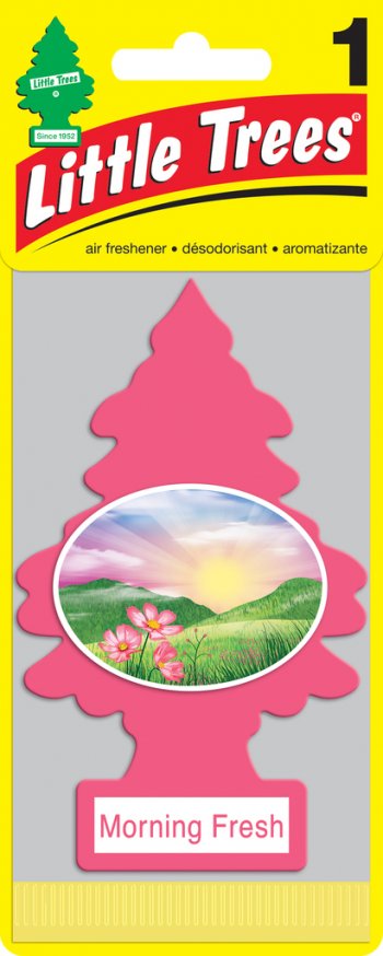 141 р. Ароматизатор подвесной пластина (свежесть утренняя) Елочка CAR FRESHNER CAR FRESHNER u1p-10228-russ  с доставкой в г. Кемерово. Увеличить фотографию 1