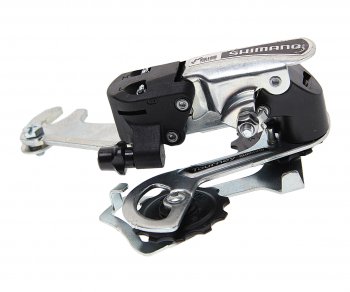 1 229 р. Переключатель велосипедный задний 67 скоростей, серебристый SHIMANO SHIMANO rd-ty21b  с доставкой в г. Кемерово. Увеличить фотографию 1