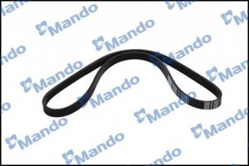 369 р. Ремень приводной поликлиновой 4PK897 HYUNDAI Accent (95-99),Verna,Getz (1.3) генератора MANDO MANDO mb4pk897  с доставкой в г. Кемерово. Увеличить фотографию 1