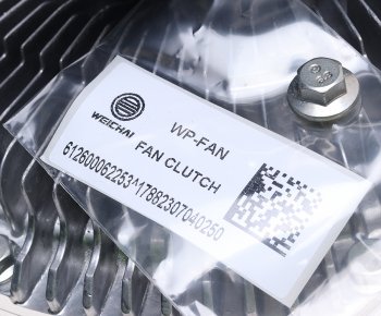 60 999 р. Вискомуфта SHACMAN SHAANXI X6000 дв.WP13.480E501 привода вентилятора (с крыльчаткой) OE SHACMAN 612600062253  с доставкой в г. Кемерово. Увеличить фотографию 3
