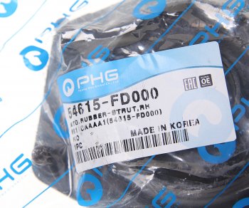1 139 р. Опора амортизатора KIA Rio (00-) переднего правая PHG PHG 54615-fd000  с доставкой в г. Кемерово. Увеличить фотографию 3