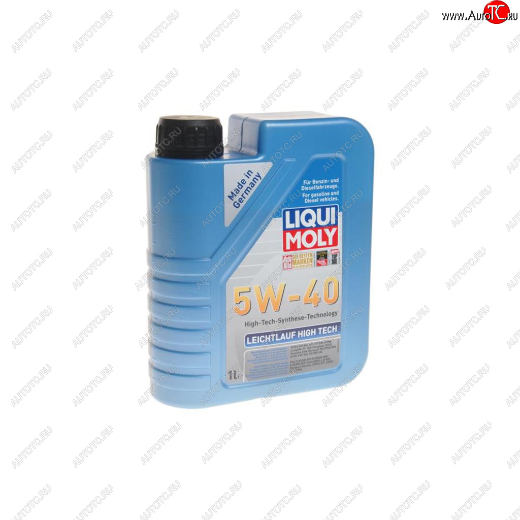 1 449 р. Масло моторное LEICHTLAUF HIGH TECH 5W40 синт.1л LIQUI MOLY LIQUI MOLY 2327  с доставкой в г. Кемерово