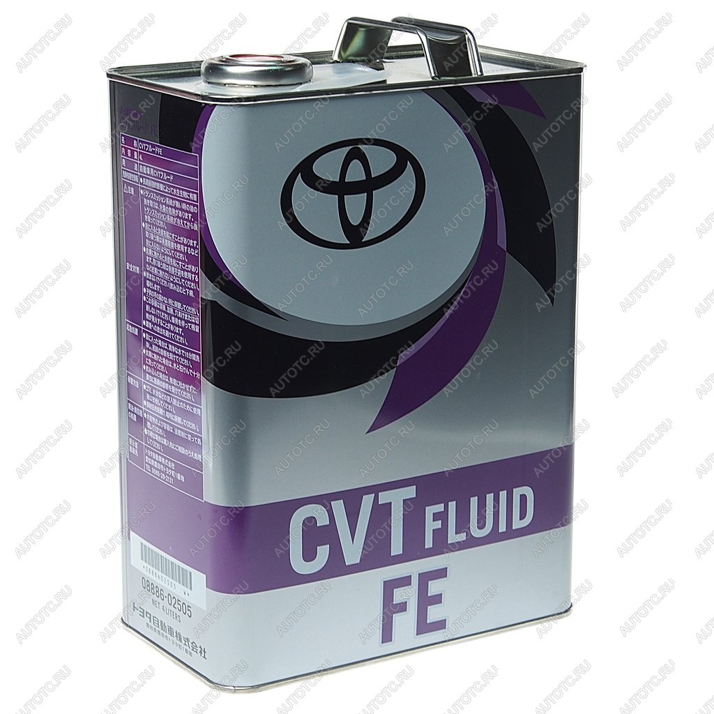 7 599 р. Масло трансмиссионное TOYOTA Genuine CVT Fluid FE 4л OE TOYOTA 08886-02505  с доставкой в г. Кемерово