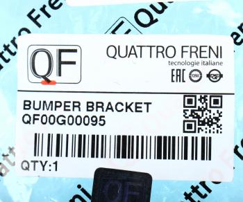 659 р. Кронштейн бампера NISSAN Qashqai (15-) переднего правый QUATTRO FRENI QUATTRO FRENI qf00g00095  с доставкой в г. Кемерово. Увеличить фотографию 3
