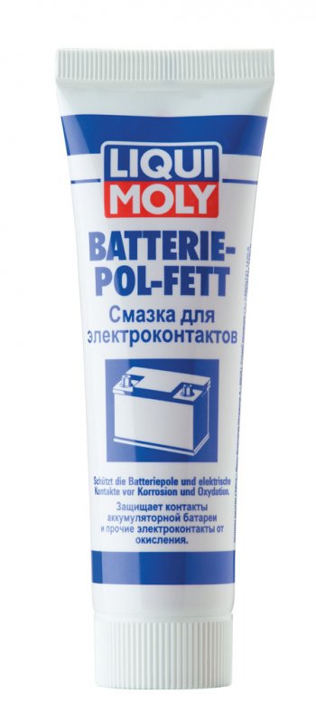295 р. Смазка для клемм аккумулятора, защита от коррозии 50мл LIQUI MOLY LIQUI MOLY 3140  с доставкой в г. Кемерово. Увеличить фотографию 1