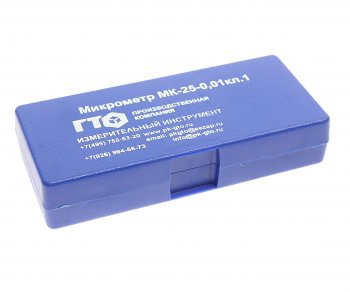 2 099 р. Микрометр 0-25мм 0.01мм в футляре SOVIS SOVIS svs mk 0-25  с доставкой в г. Кемерово. Увеличить фотографию 3