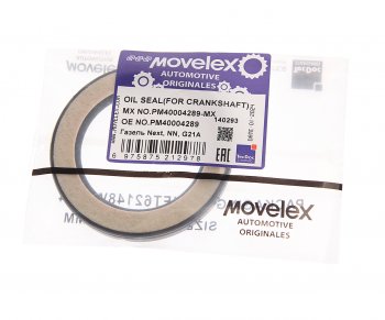 629 р. Сальник коленвала ГАЗель Next,NN дв.G21A передний MOVELEX MOVELEX pm40004289-mx  с доставкой в г. Кемерово. Увеличить фотографию 3
