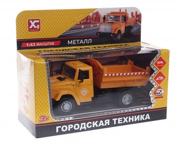 1 159 р. Модель автомобиля ЗИЛ-4331 (самосвал) металлическая NO NAME xg 877-a92a  с доставкой в г. Кемерово. Увеличить фотографию 1