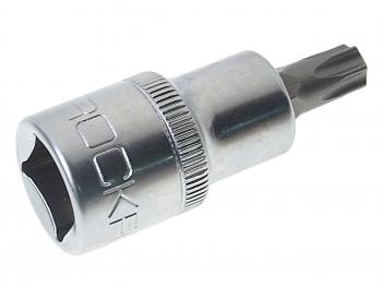 184 р. Бита-головка 12 TORX T45х55мм с отверстием ROCKFORCE ROCKFORCE rf-34705545  с доставкой в г. Кемерово. Увеличить фотографию 2