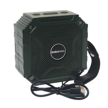 959 р. Колонка беспроводная bluetooth BOROFONE BOROFONE bp6 army green  с доставкой в г. Кемерово. Увеличить фотографию 1