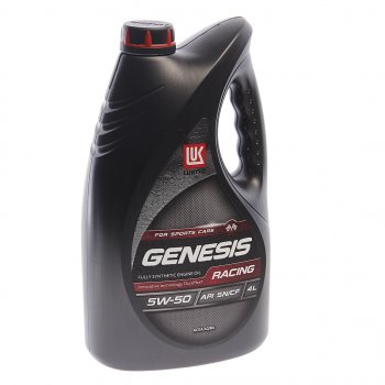 4 499 р. Масло моторное GENESIS RACING 5W50 синт.4л ЛУКОЙЛ LUKOIL 3173718  с доставкой в г. Кемерово. Увеличить фотографию 1