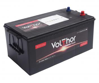 33 649 р. Аккумулятор VOLTHOR Supreme Truck 225Ач обратная полярность VOLTHOR 6ст225(3) 72527  с доставкой в г. Кемерово. Увеличить фотографию 1