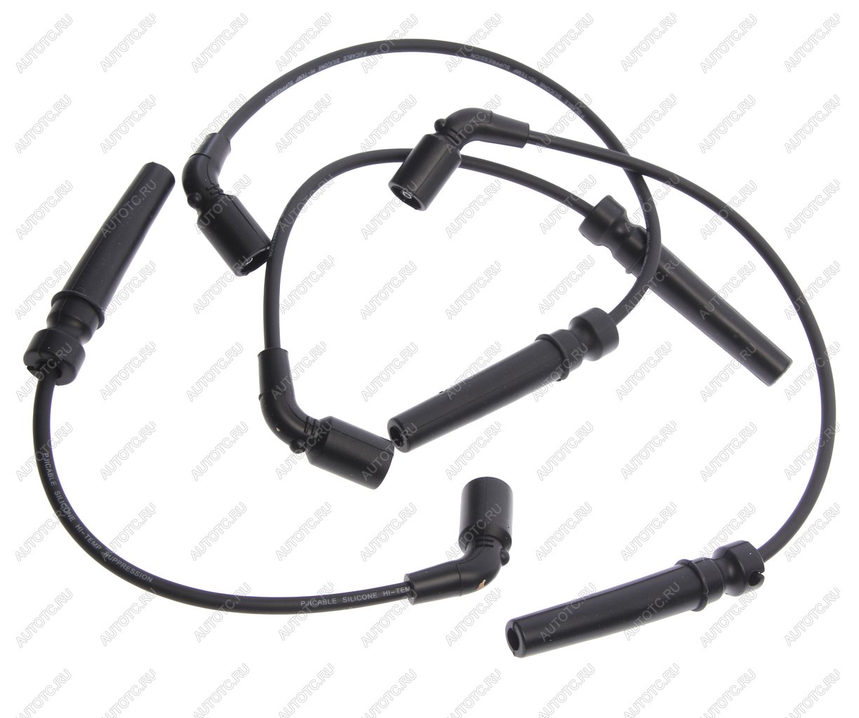 699 р. Провод высоковольтный DAEWOO Nexia (1.5 DOHC) CHEVROLET Aveo (1.4) (под модуль) комплект NSP NSP nsp0196497773  с доставкой в г. Кемерово