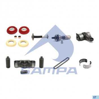 5 399 р. Ремкомплект суппорта KNORR SK7 полный (16 деталей) SAMPA SAMPA 096.834 SAMPA 096.834  с доставкой в г. Кемерово. Увеличить фотографию 1