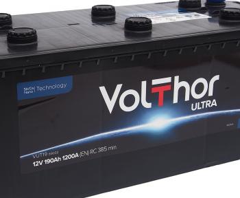 26 999 р. Аккумулятор VOLTHOR Ultra Truck 190Ач обратная полярность VOLTHOR 6ст190(3) 69032  с доставкой в г. Кемерово. Увеличить фотографию 2