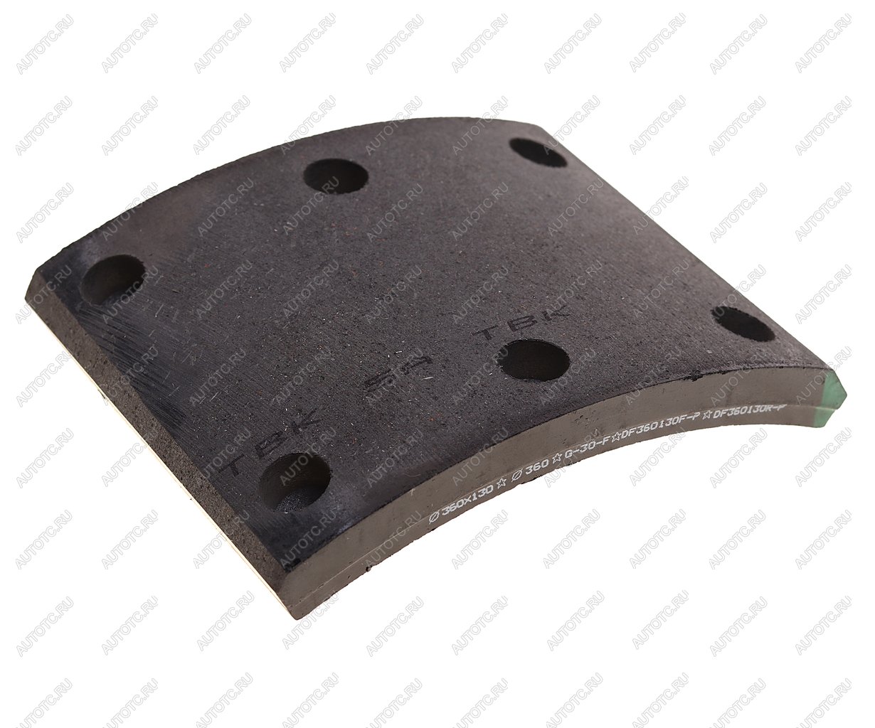 929 р. Накладка тормозной колодки JAC N120 передняя нижняя (1шт.) OE JAC 1106630151013  с доставкой в г. Кемерово